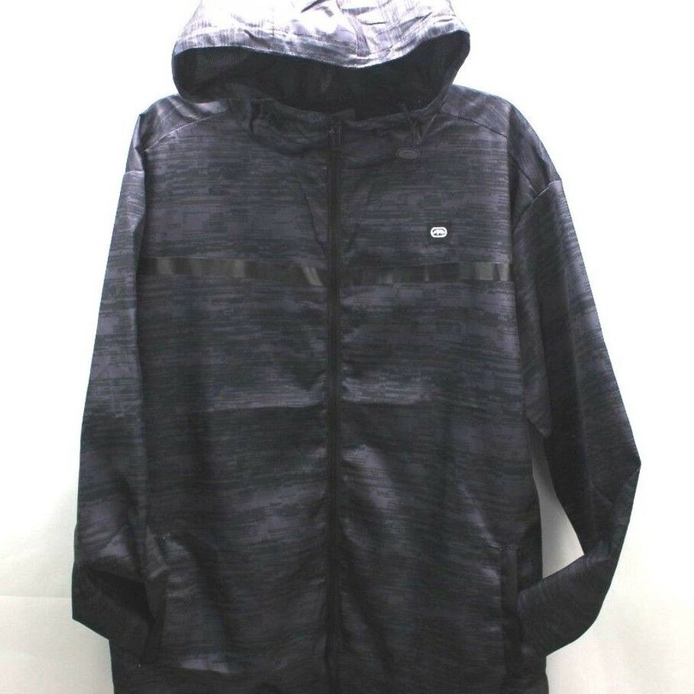 Ecko jacket Grey 2XL with Gold Logo Rhino Print